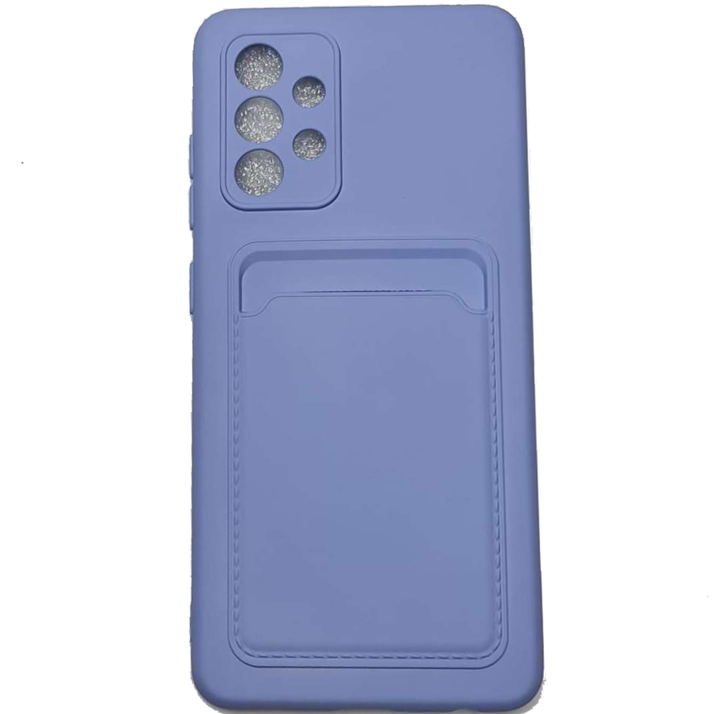 Husa Capac Spate Card Slot Violet SAMSUNG Galaxy A52 5G/A52 4G, Galaxy A52S 5G
