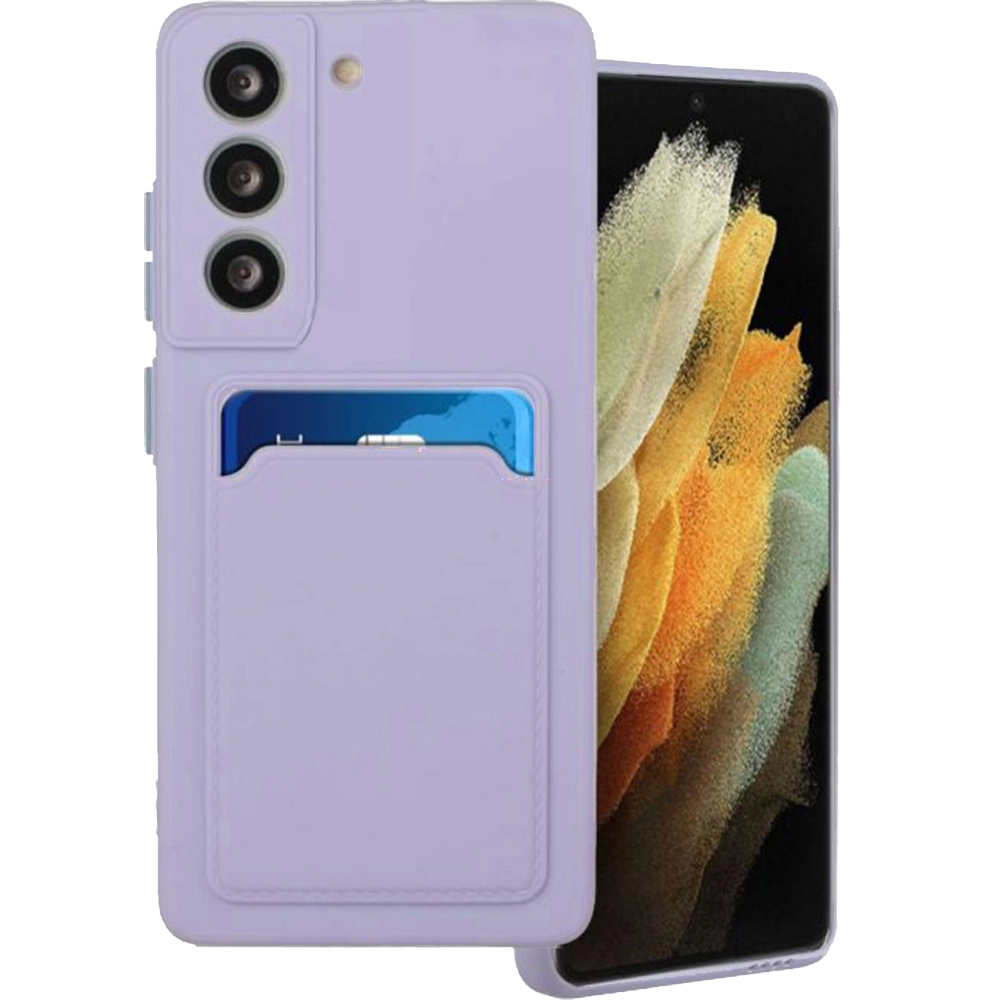 Husa Capac Spate Card Slot Violet SAMSUNG Galaxy S21 5G