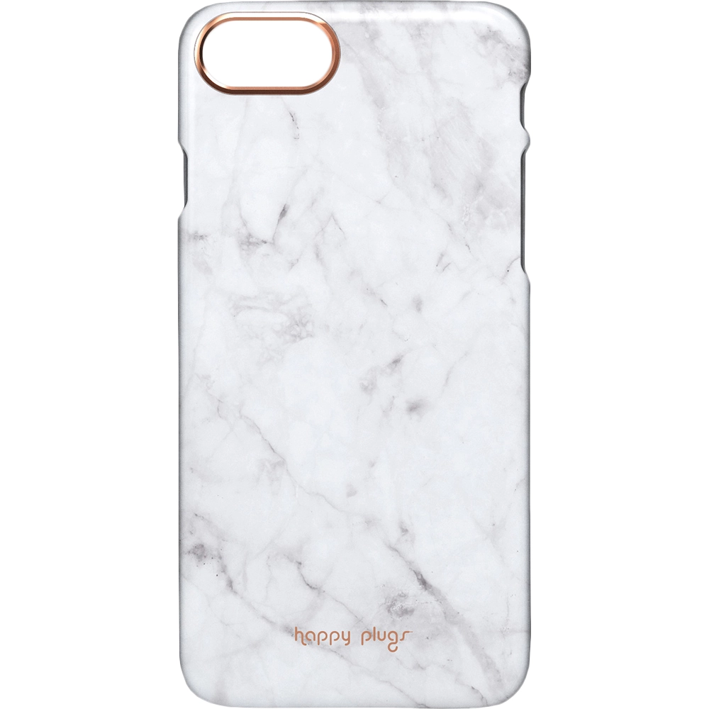 Husa Capac Spate Carrara Marble Alb Apple iPhone 7, iPhone 8