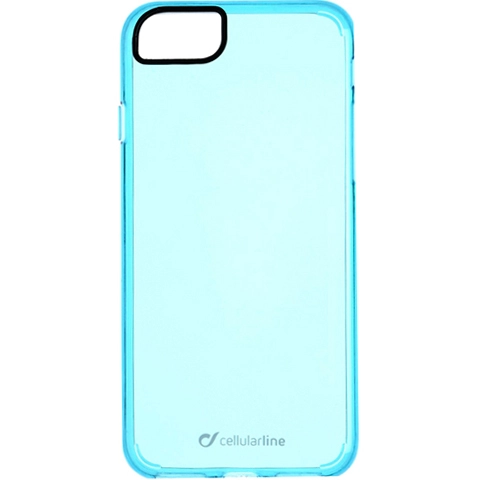 Husa Capac Spate Clear Color Albastru Apple iPhone 7, iPhone 8, iPhone SE 2020