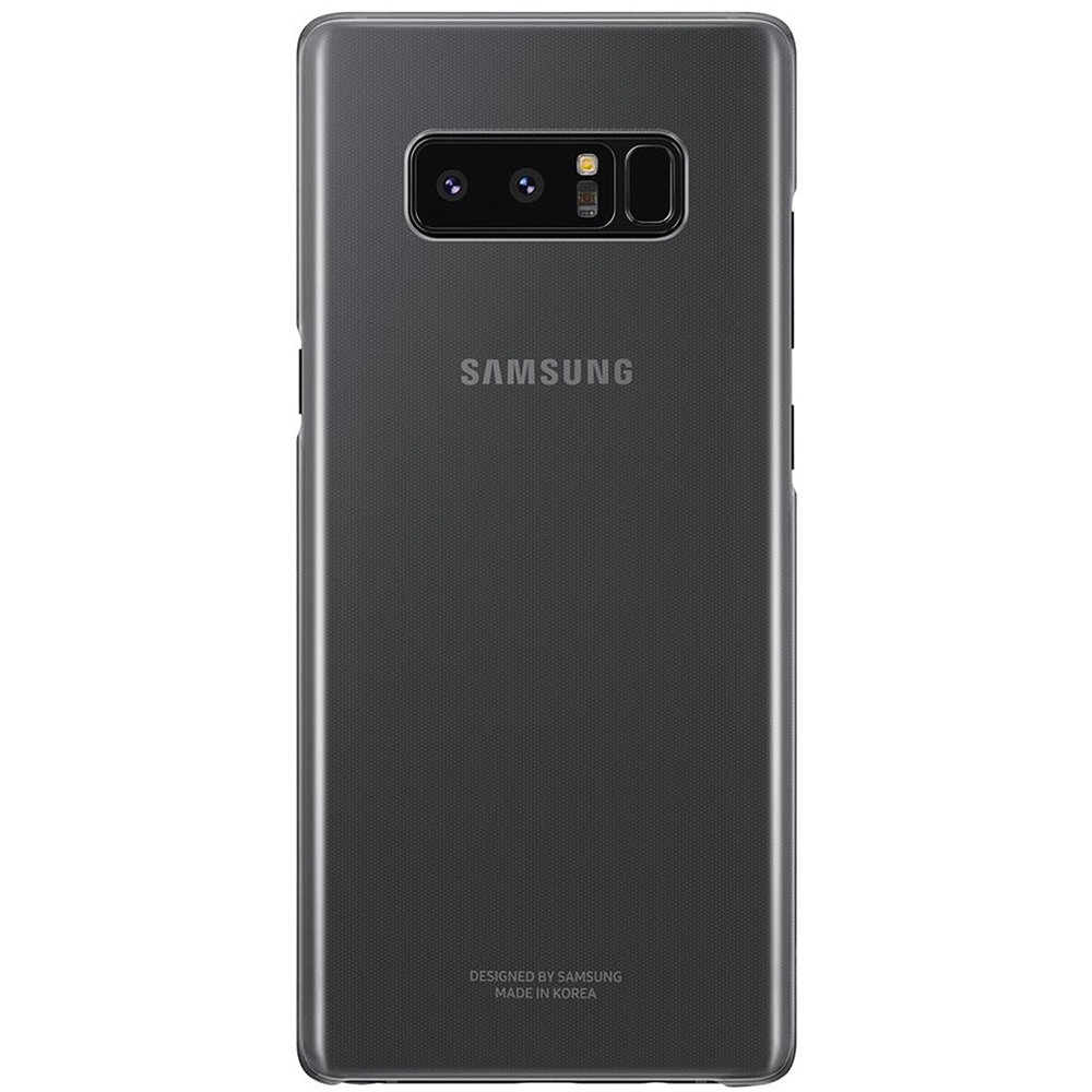Husa Capac Spate Clear Negru SAMSUNG Galaxy Note 8