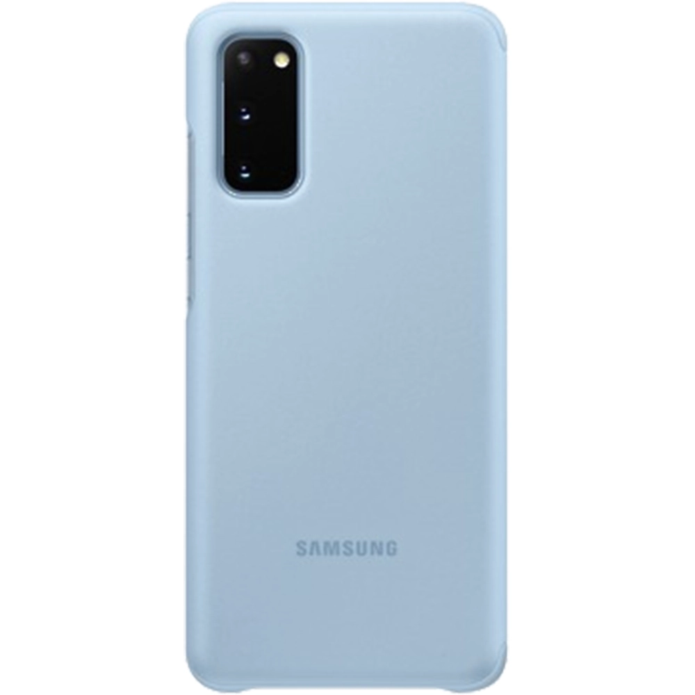 Husa Agenda Clear View Albastru SAMSUNG Galaxy S20