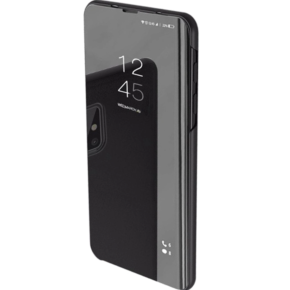 Husa Capac Spate Clear Wiew Negru SAMSUNG Galaxy A71