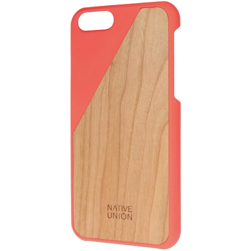 Husa Capac spate Clic Luxury Coral Wood Roz APPLE iPhone 6, iPhone 6S