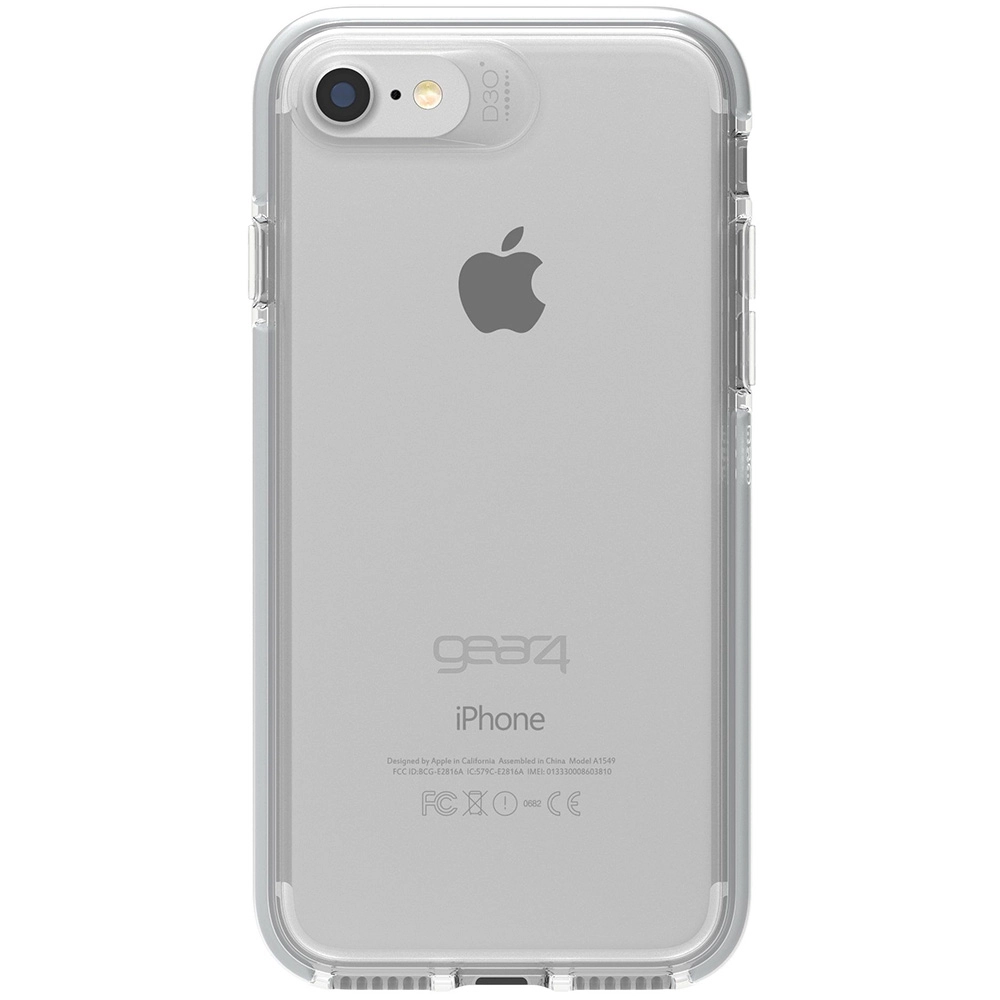 Husa Capac Spate D3O Piccadilly Argintiu Apple iPhone 7