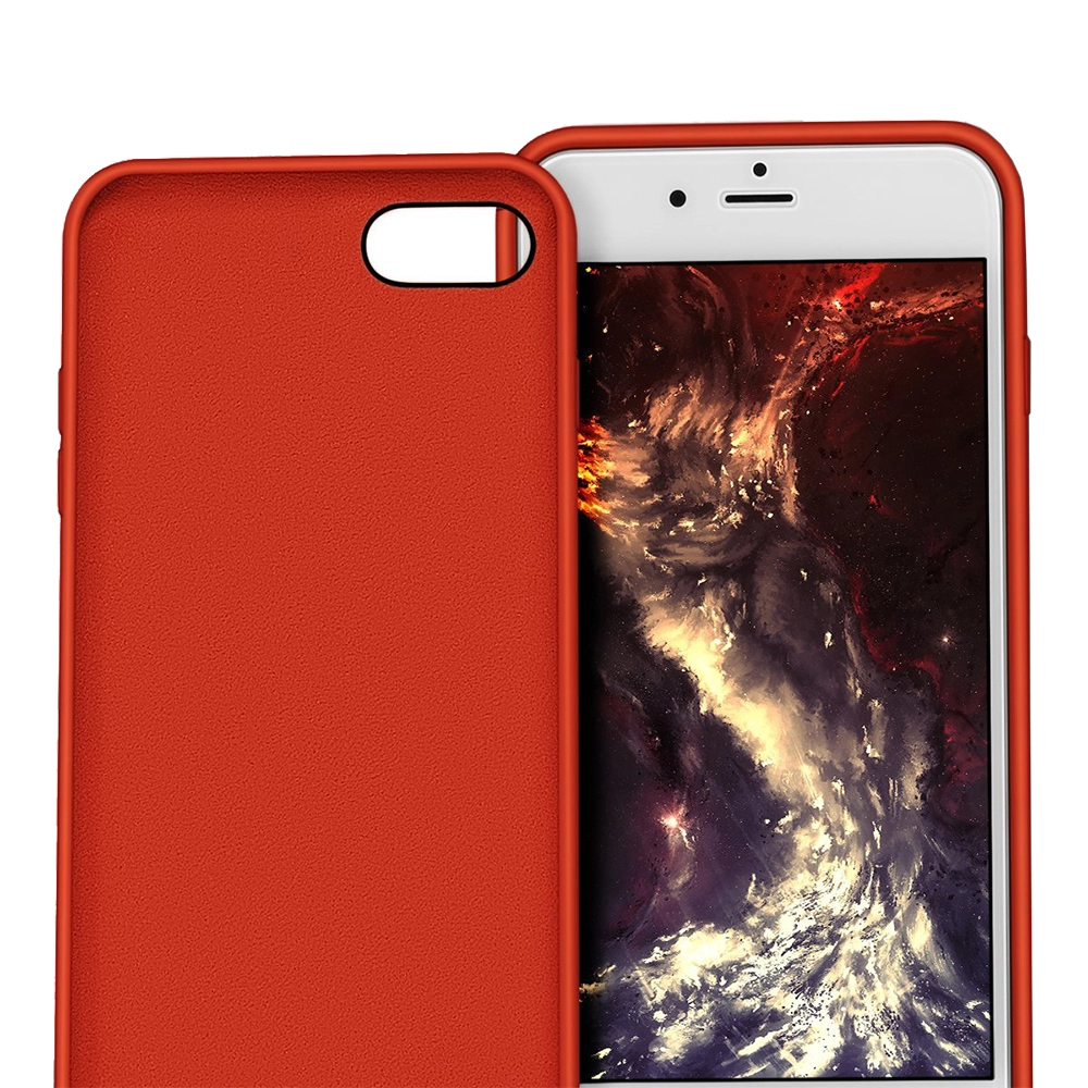 Husa Capac Spate Flexibila Rosu Apple iPhone 7, iPhone 8, iPhone SE 2020