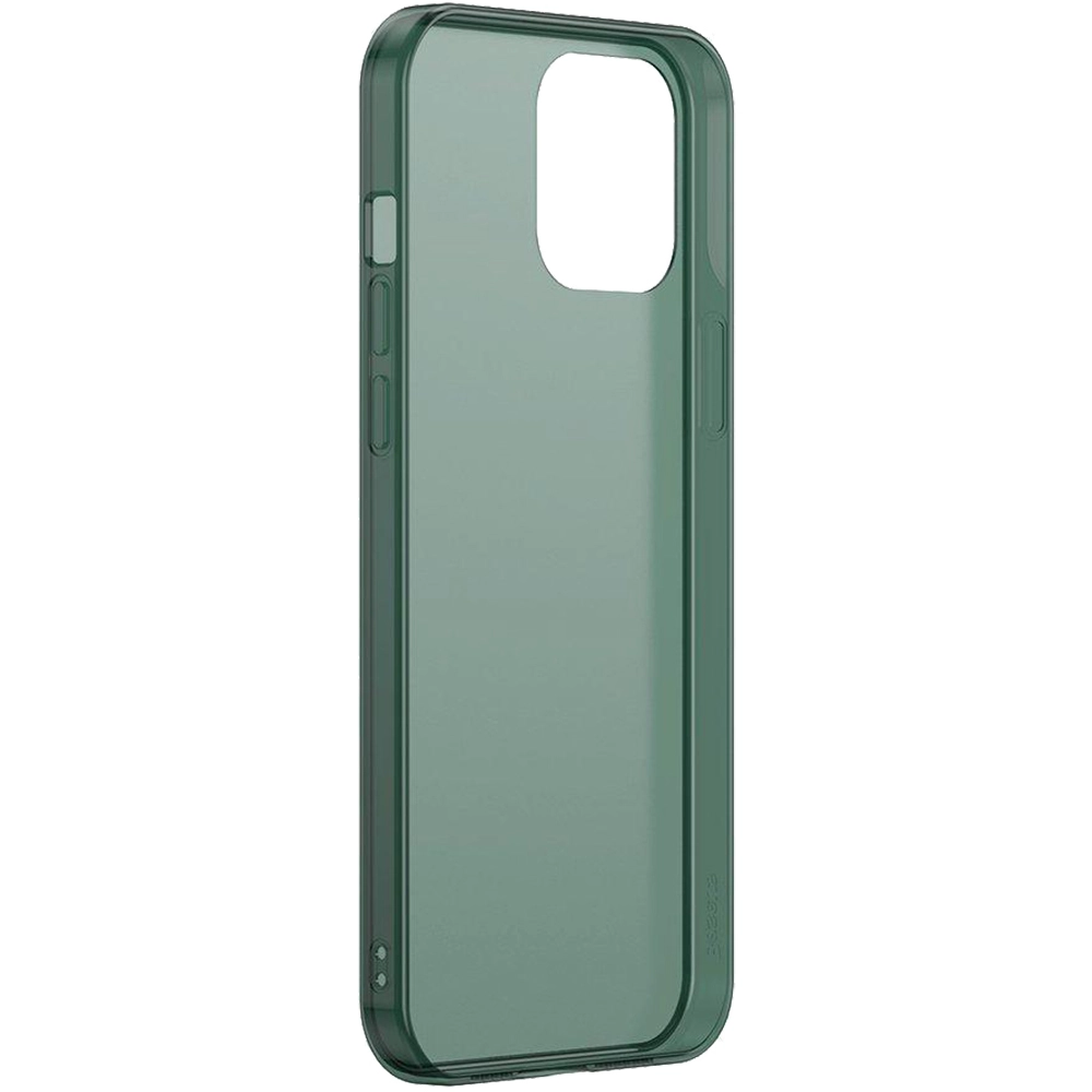 Husa Capac Spate Frosted Glass Verde APPLE Iphone 12 Pro Max