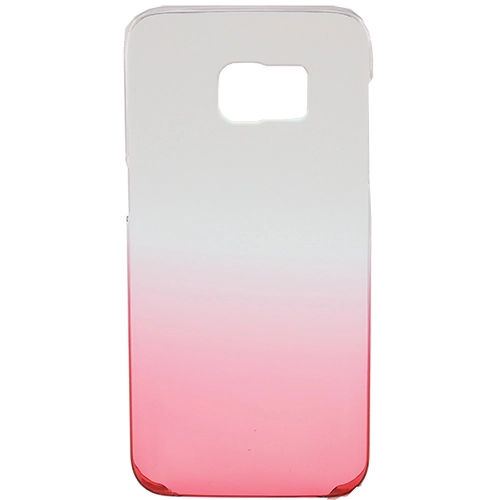 Husa Capac Spate Layer Case Clear Gradation Rosu Samsung Galaxy S7 Edge