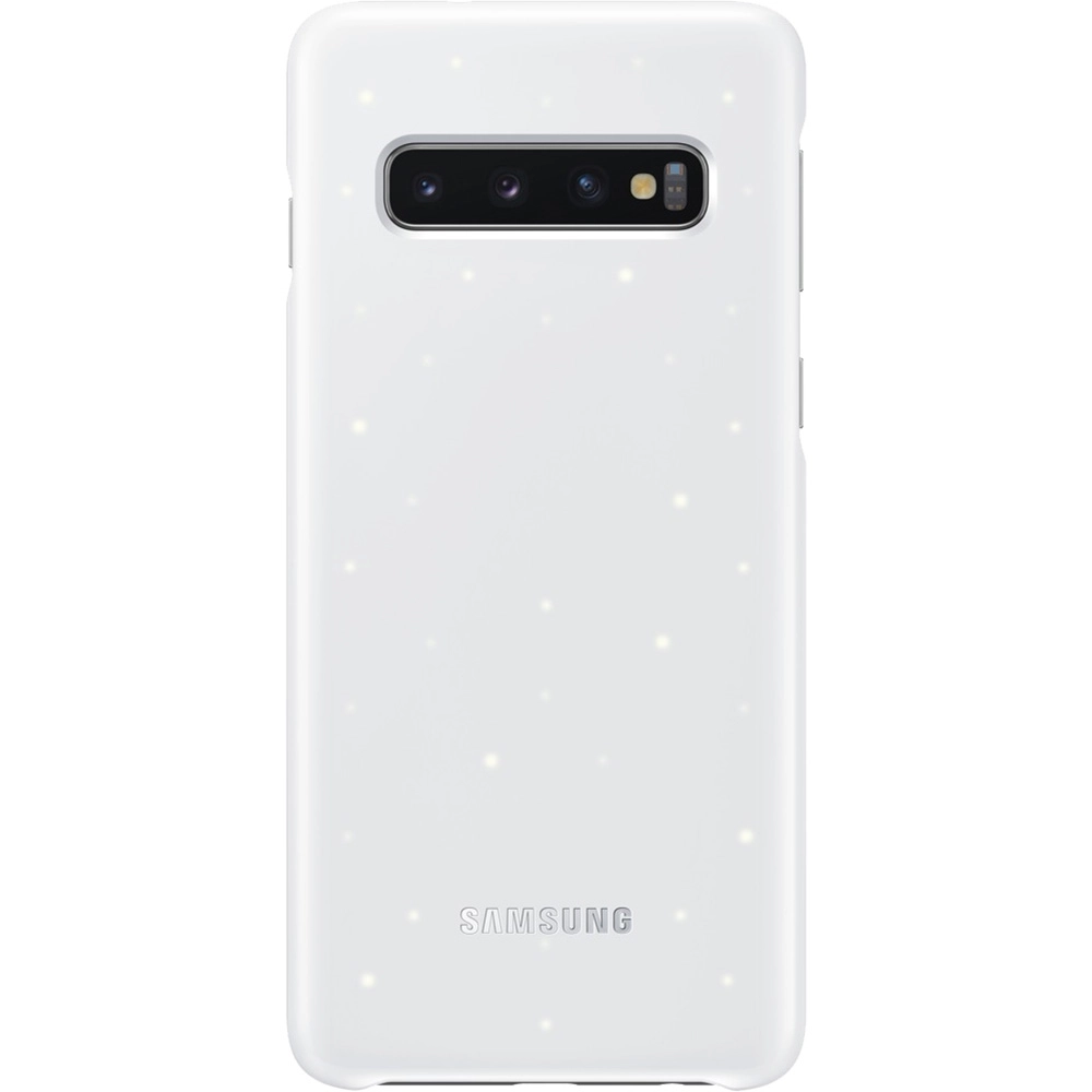 Husa Capac Spate LED Alb SAMSUNG Galaxy S10