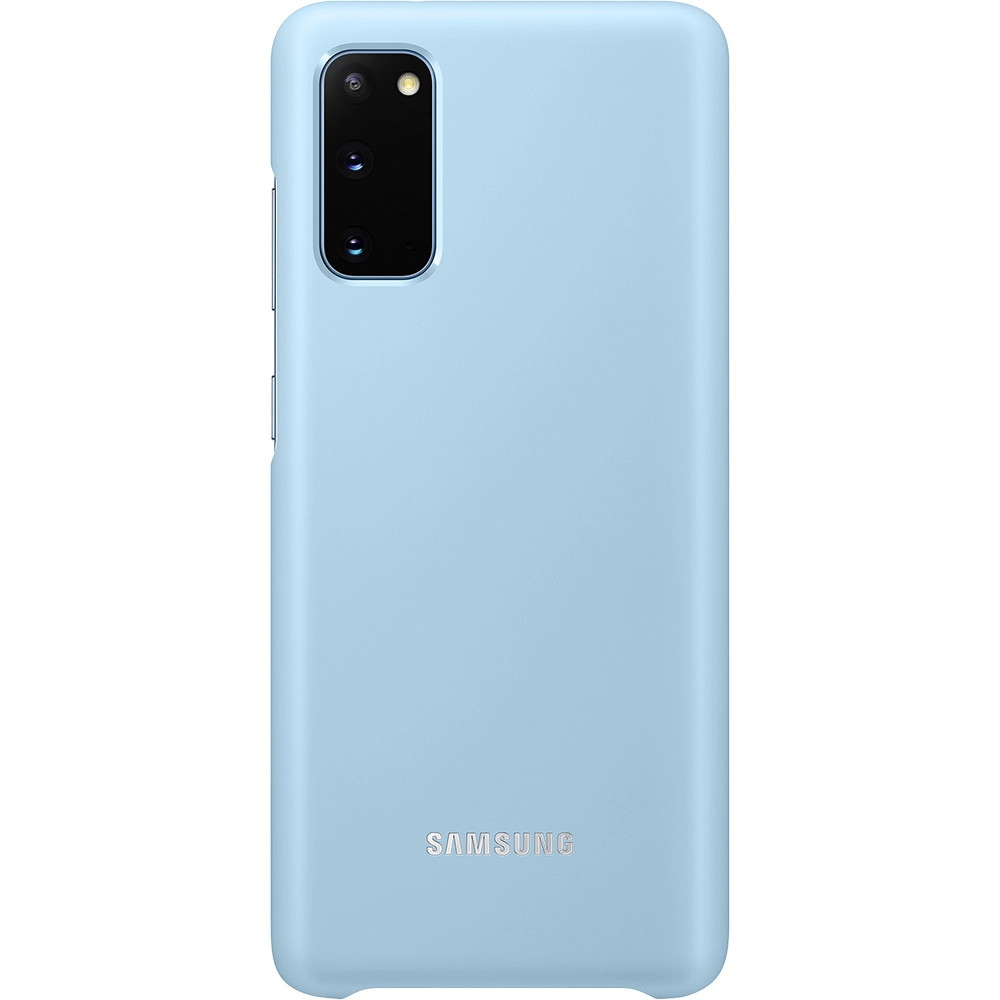 Husa Capac Spate LED Albastru SAMSUNG Galaxy S20
