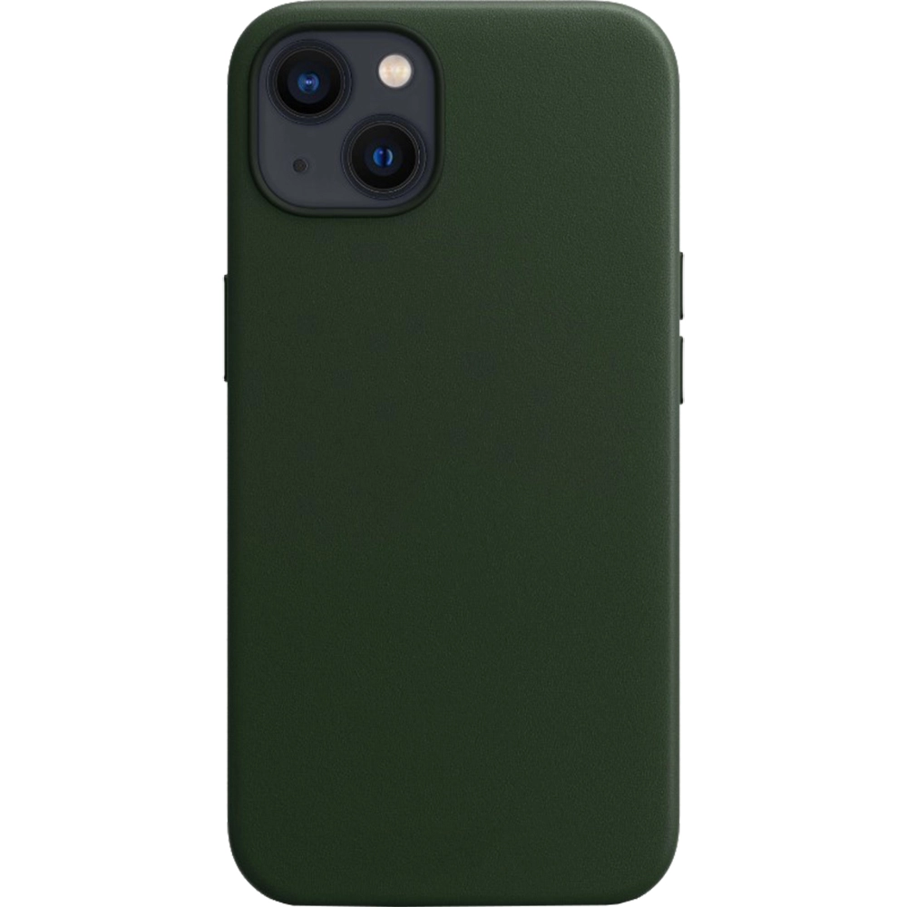 Husa Capac Spate Magnetic Liquid Silicone Verde APPLE Iphone 14 Plus