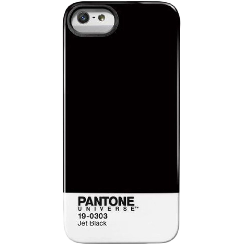 Husa Capac spate Pantone Jet Black Negru APPLE iPhone 5s, iPhone SE