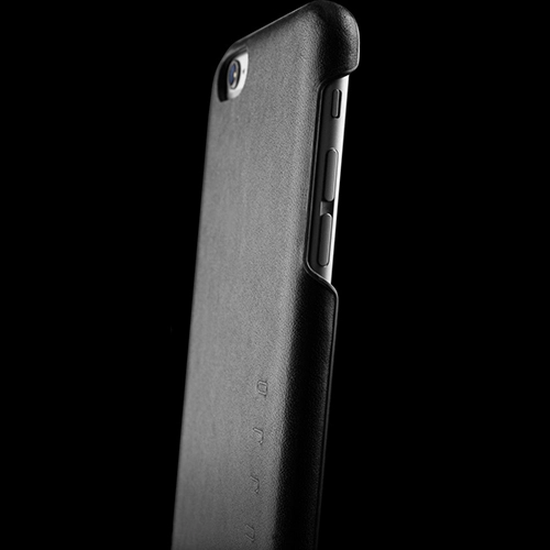 Husa Capac Spate Piele Negru APPLE iPhone 6, iPhone 6S