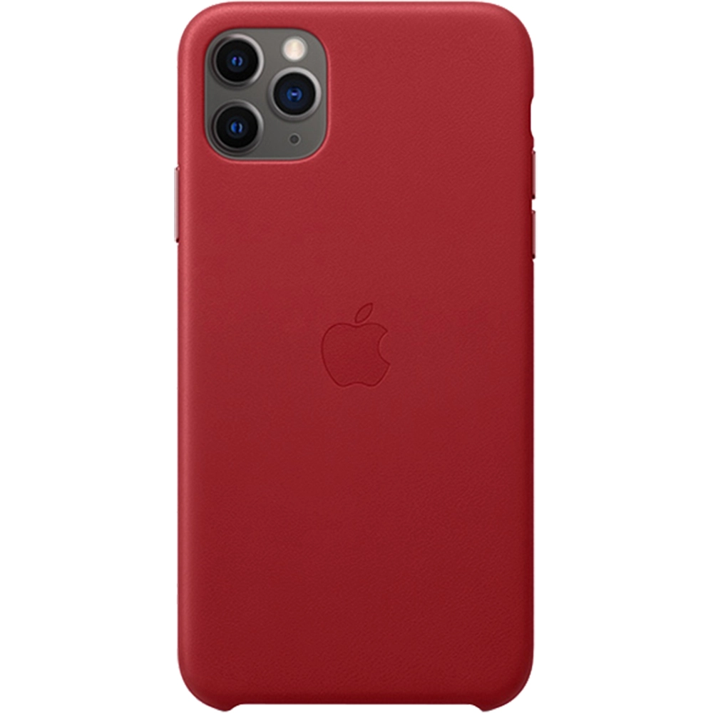 Husa Capac Spate Piele Rosu APPLE iPhone 11 Pro Max