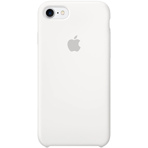 Husa originala din Silicon Alb pentru Apple iPhone 7 si iPhone 8