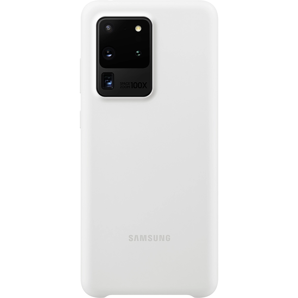 Husa Capac Spate Silicon Alb SAMSUNG Galaxy S20 Ultra
