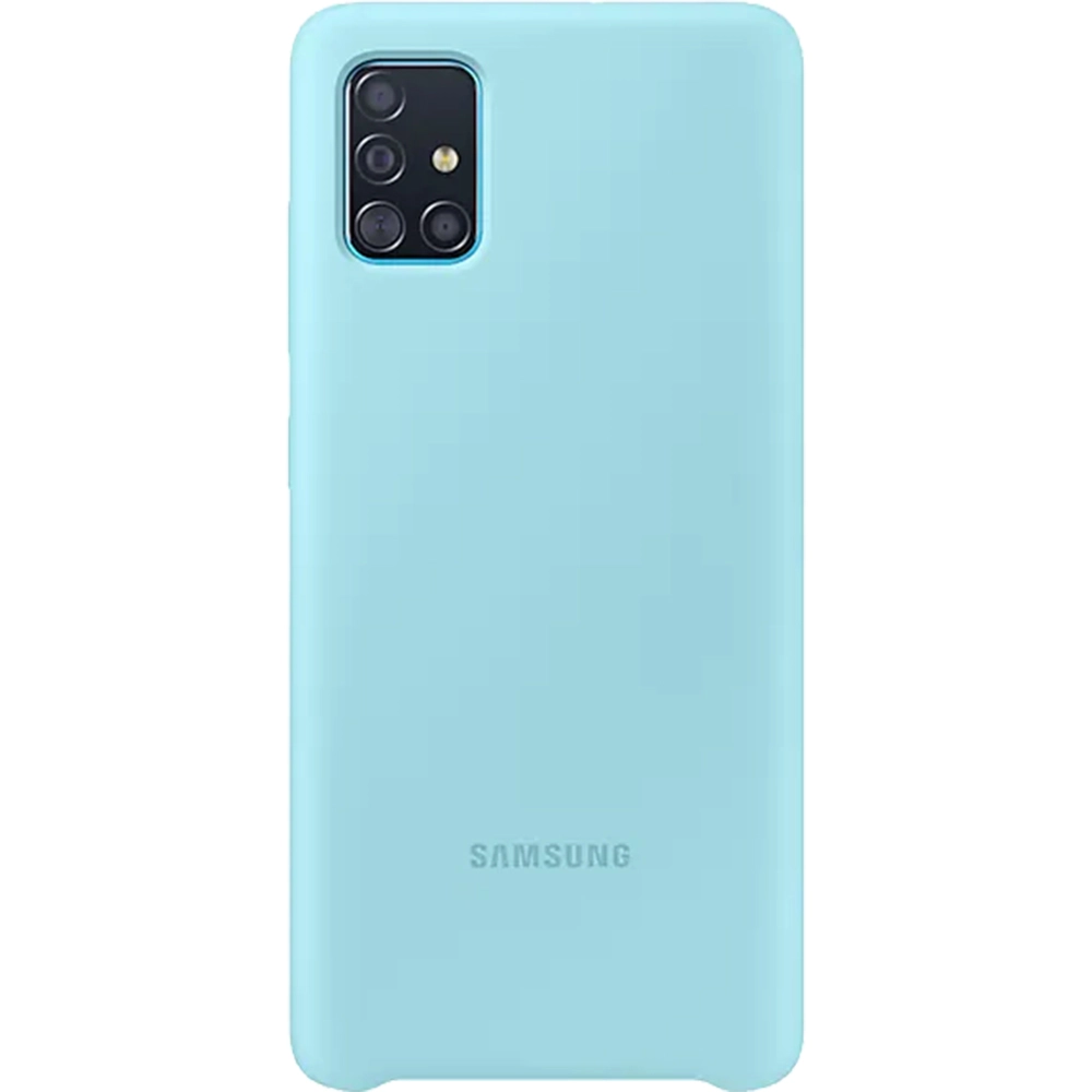 Husa Capac Spate Silicon Albastru SAMSUNG Galaxy A51