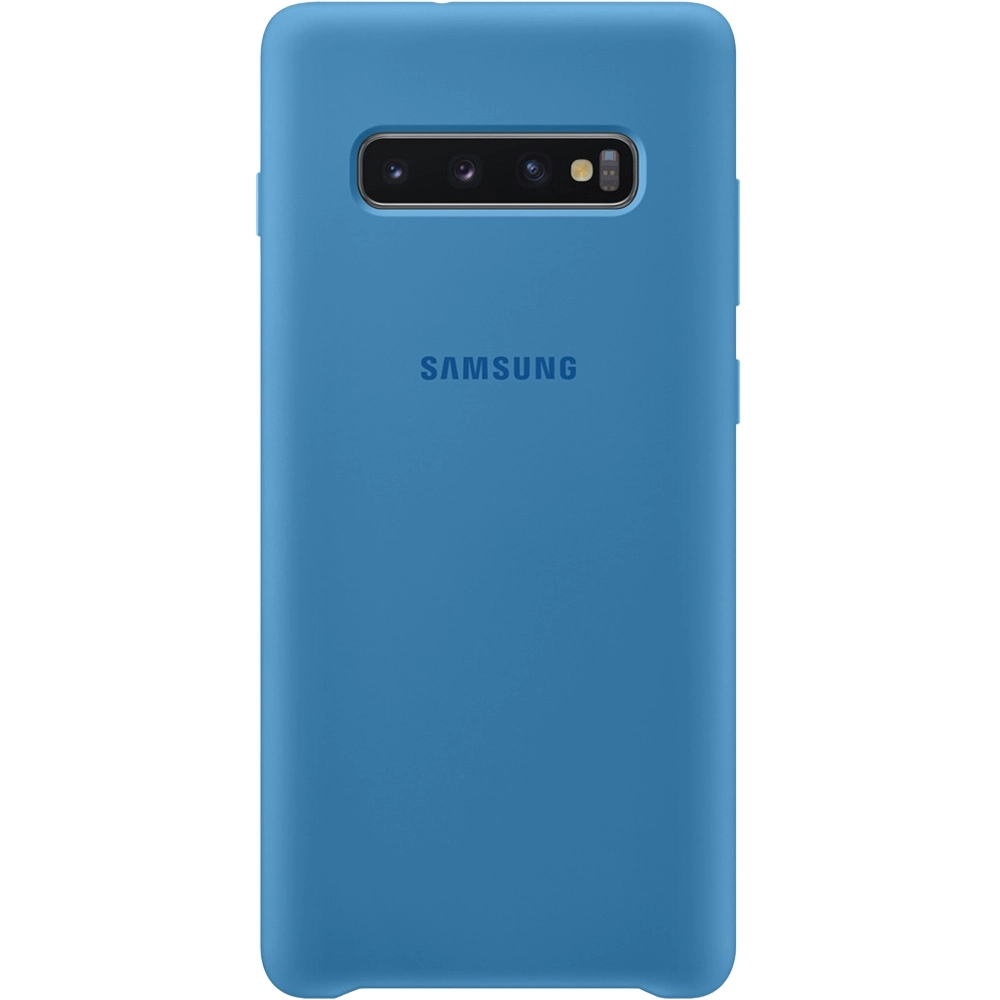 Husa Capac Spate Silicon Albastru SAMSUNG Galaxy S10 Plus