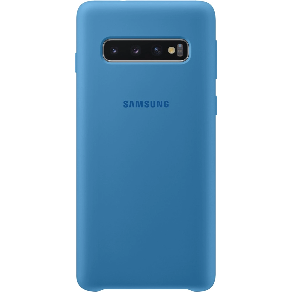 Husa Capac Spate Silicon Albastru SAMSUNG Galaxy S10