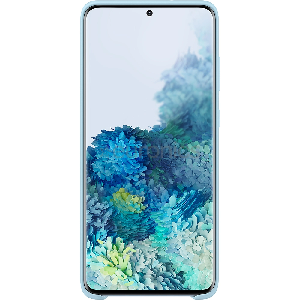Husa Capac Spate Silicon Albastru SAMSUNG Galaxy S20 Plus