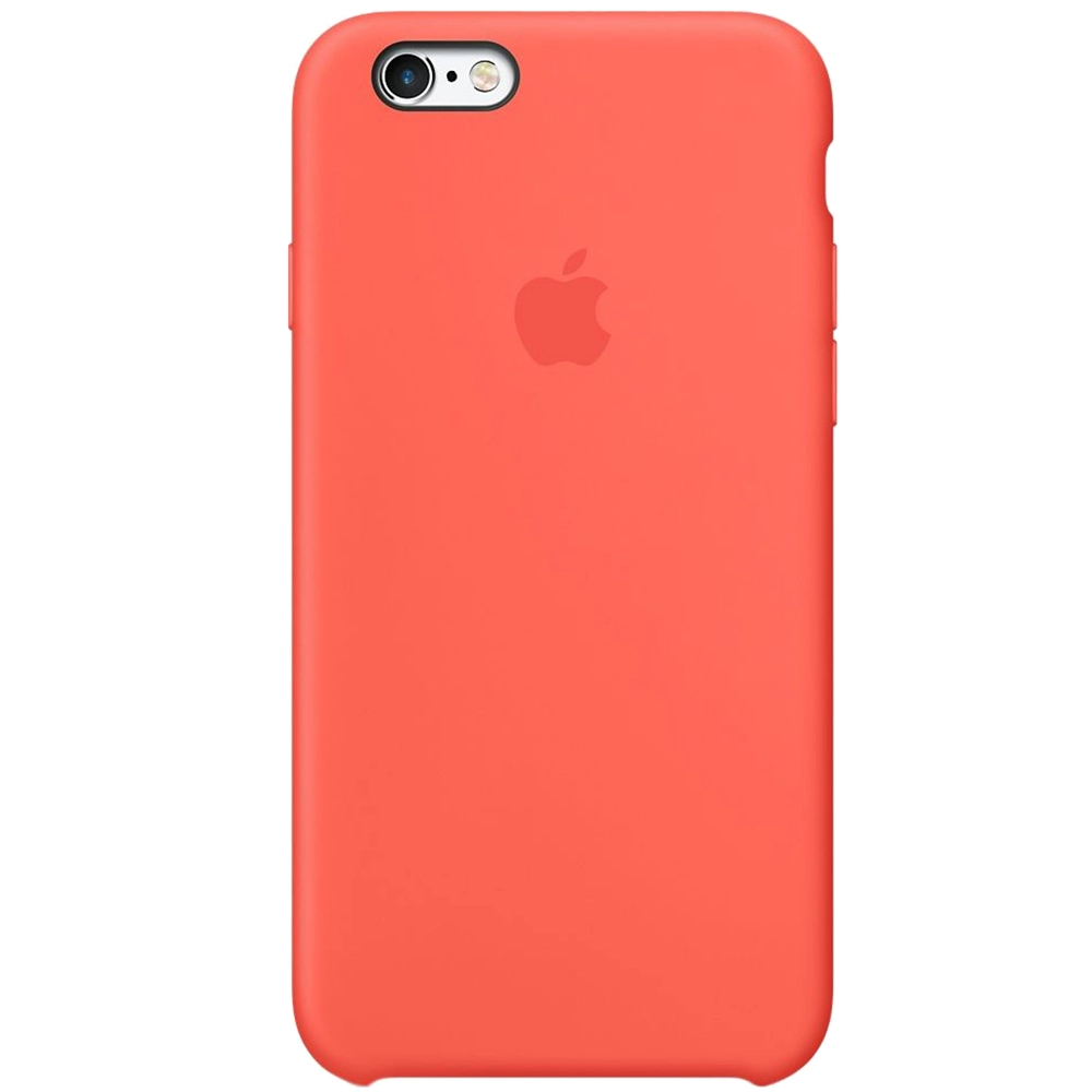Husa originala din Silicon Portocaliu Apricot pentru APPLE iPhone 6s