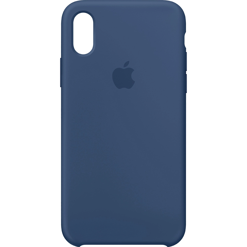 Husa originala din Silicon Cobalt Albastru pentru APPLE iPhone X si iPhone Xs