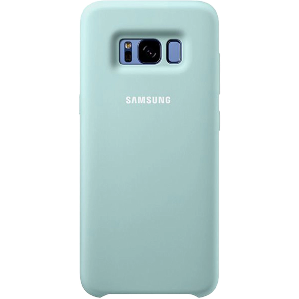 Husa Capac spate Silicon Cover Albastru SAMSUNG Galaxy S8