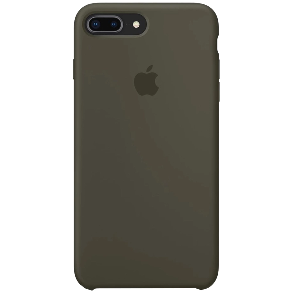 Husa originala din Silicon Verde Dark Olive pentru APPLE iPhone 8 Plus