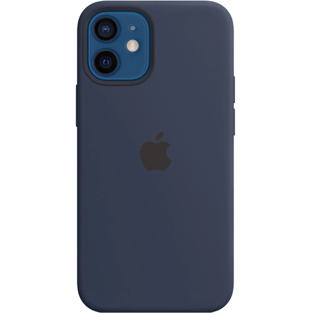 Husa De Protectie Tip Capac Spate Originala Din Silicon Albastru Deep Navy Pentru APPLE iPhone 12 Mini