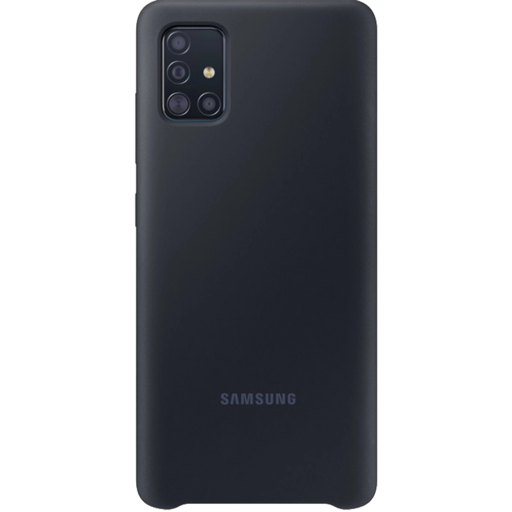 Husa Capac Spate Silicon Negru SAMSUNG Galaxy A51