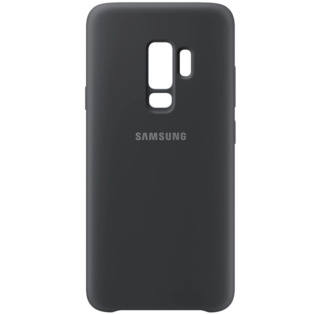Husa Capac Spate Silicon Negru SAMSUNG Galaxy S9 Plus