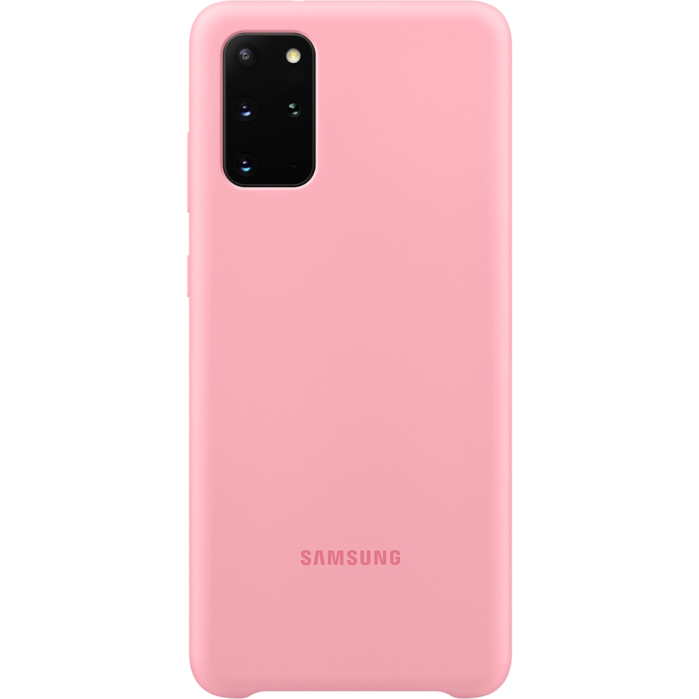 Husa Capac Spate Silicon Roz SAMSUNG Galaxy S20 Plus