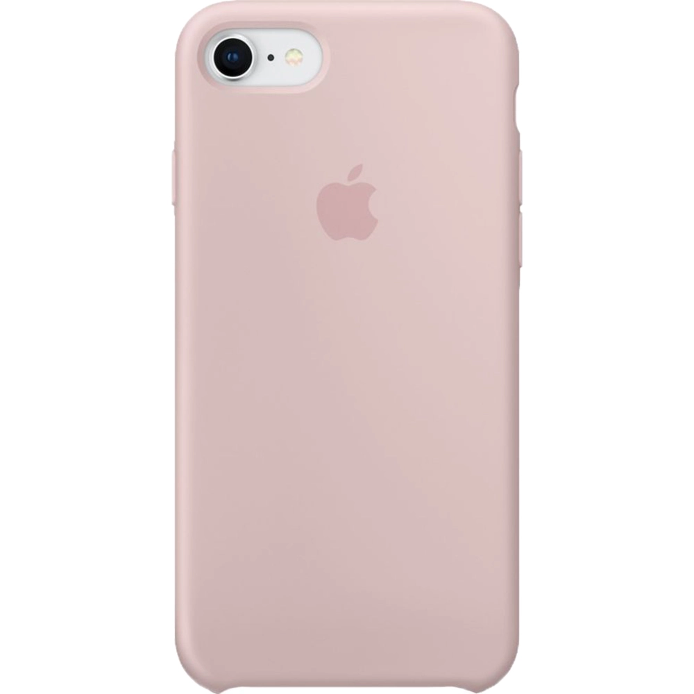 Husa Originala din Silicon Sand Roz pentru Apple iPhone 7, iPhone 8 si iPhone SE 2020