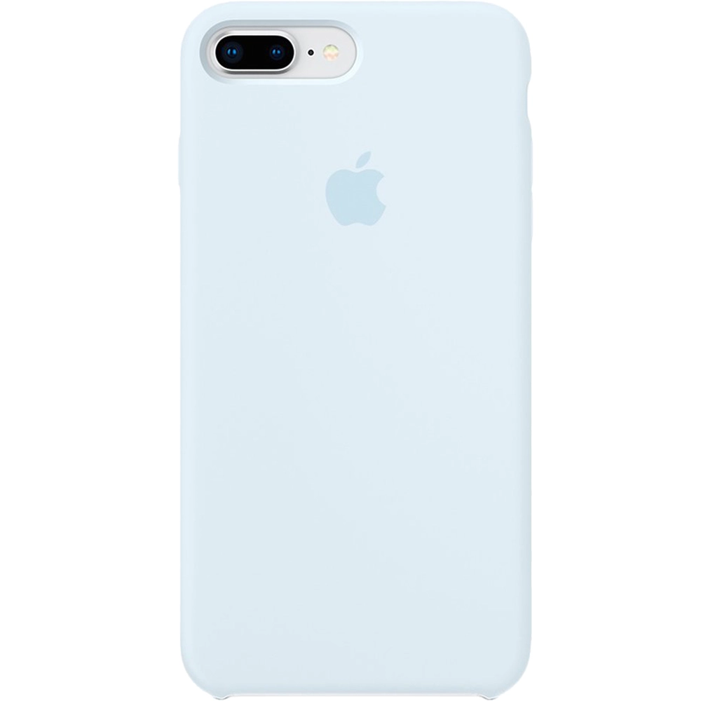 Husa originala din Silicon Sky Albastru pentru Apple iPhone 7 Plus si iPhone 8 Plus
