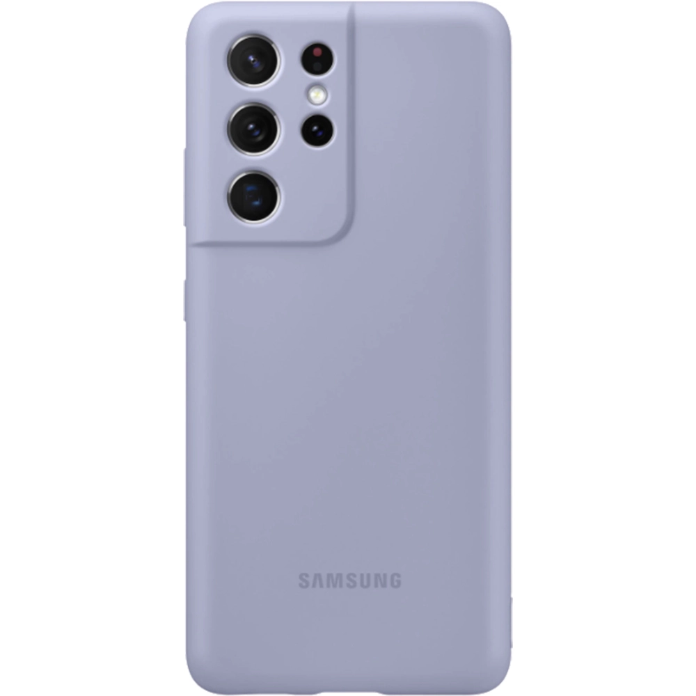 Husa Capac Spate Silicon Violet SAMSUNG Galaxy S21 Ultra
