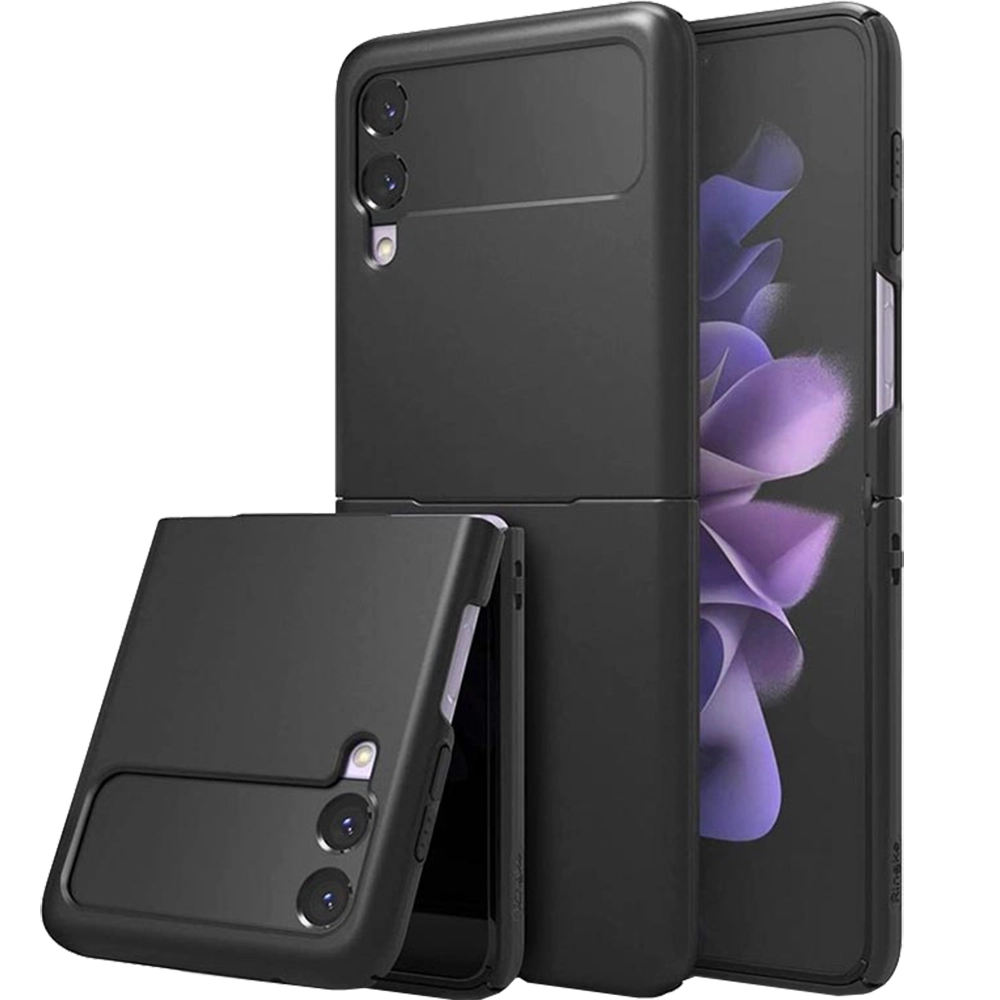 Husa Capac Spate Slim Ultra-Thin Negru Samsung Galaxy Z Flip3
