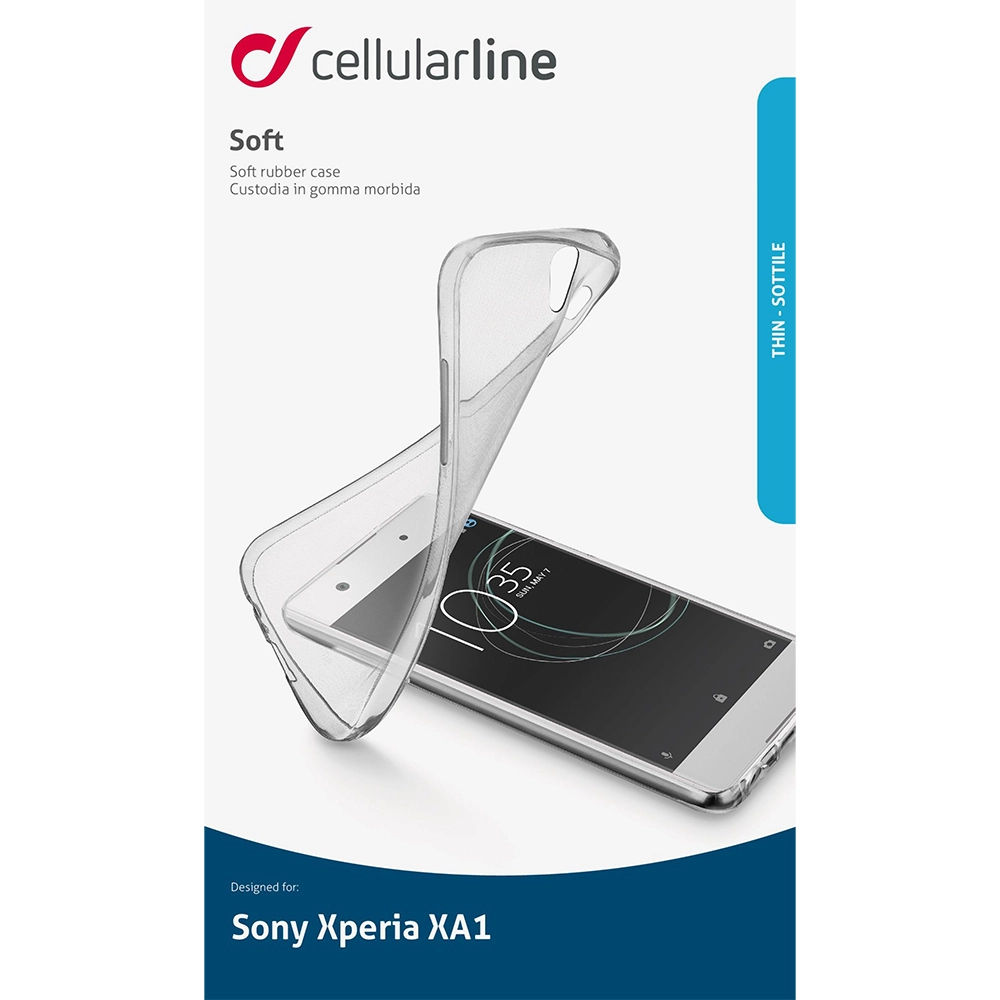 Husa Capac Spate Soft Transparent SONY Xperia XA1