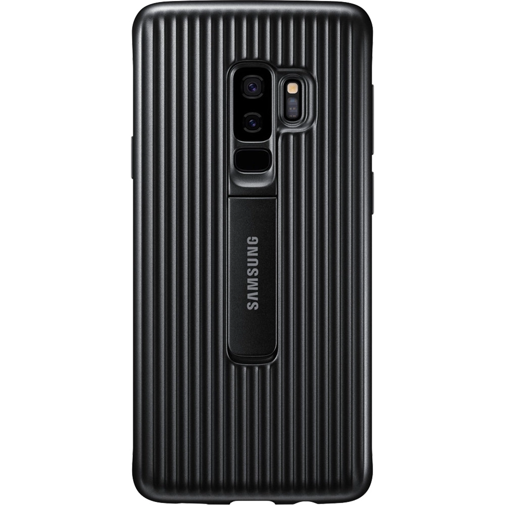 Husa Capac Spate Standing Negru SAMSUNG Galaxy S9 Plus