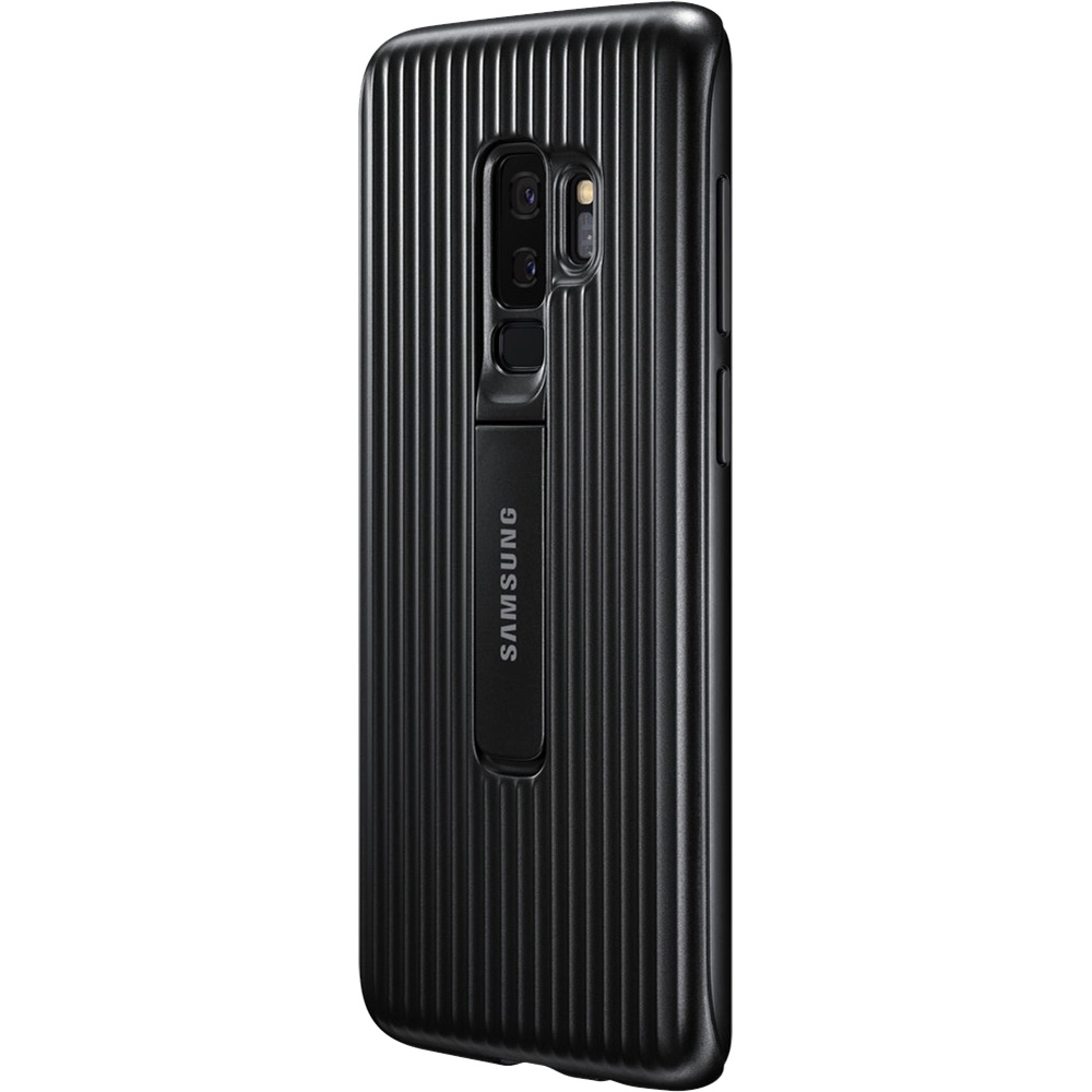 Husa Capac Spate Standing Negru SAMSUNG Galaxy S9 Plus