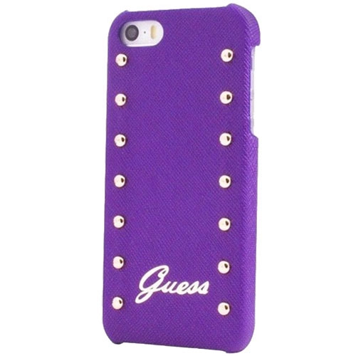 Husa Capac Spate Studded GUESS Violet GUHCP5SAV APPLE iPhone 5s, iPhone SE
