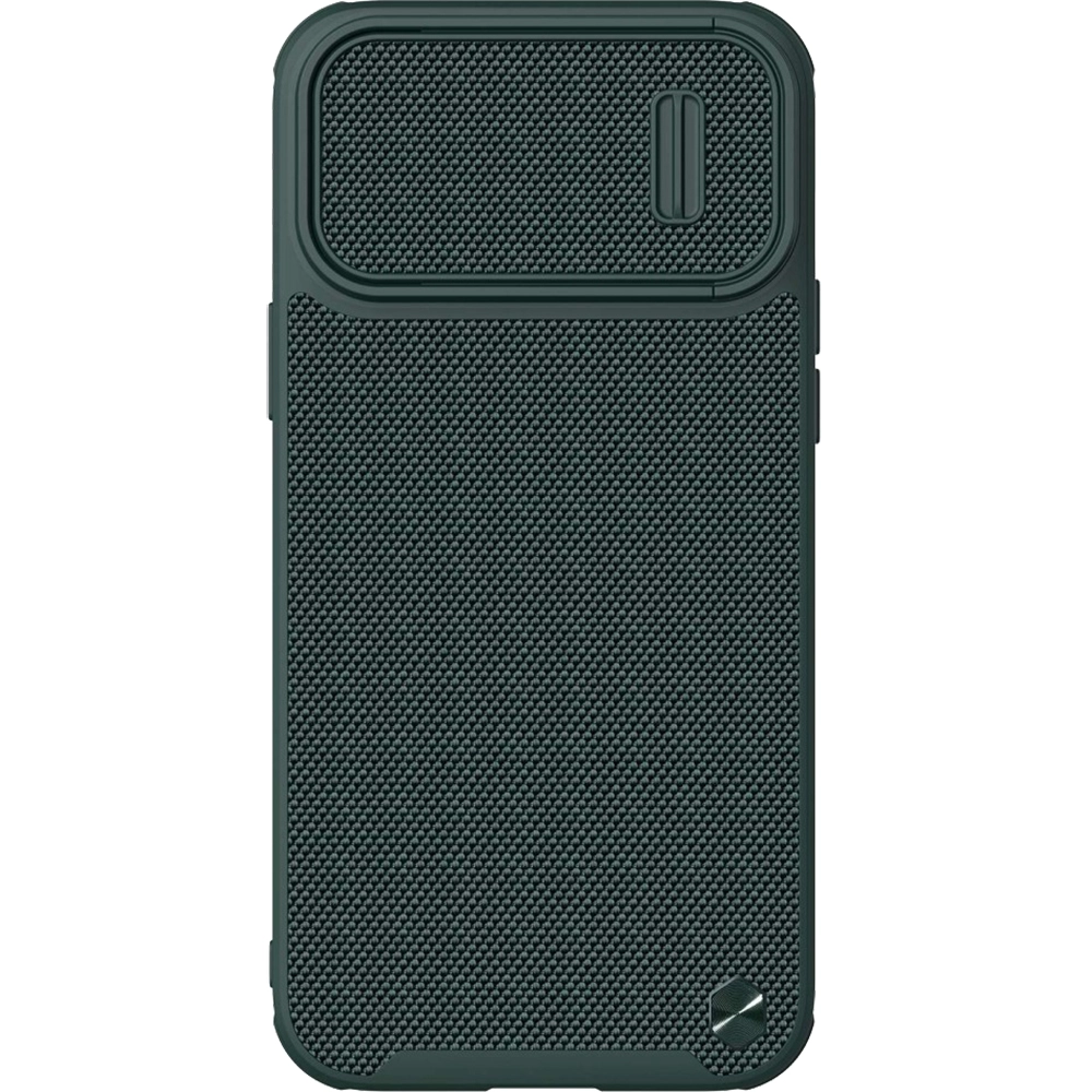 Husa Capac Spate Textured S cu Protectie Camera Verde APPLE iPhone 14