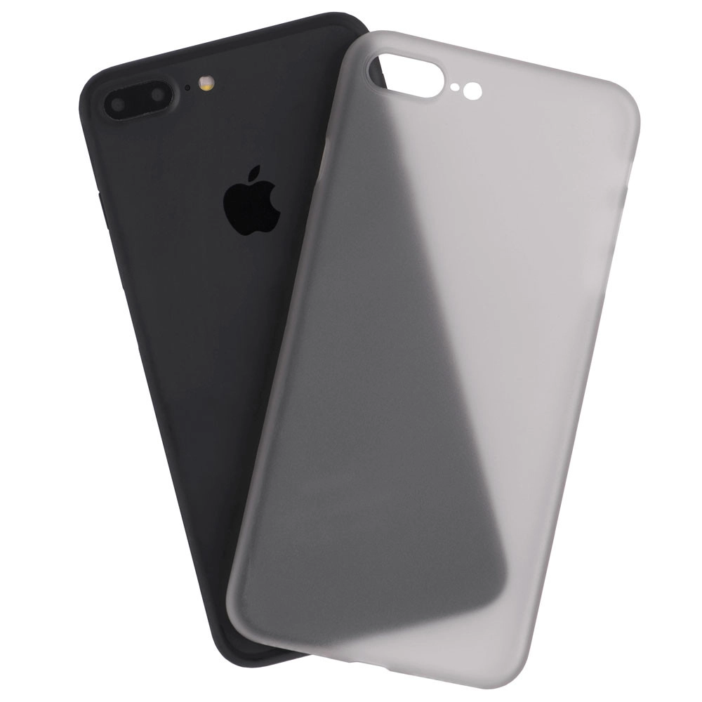 Husa Capac Spate Ultra Slim Negru Apple iPhone 7 Plus, iPhone 8 Plus