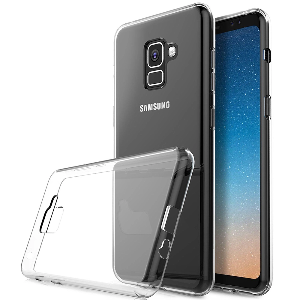 Husa Capac Spate Ultra Slim Transparent SAMSUNG Galaxy A8 Plus (2018)