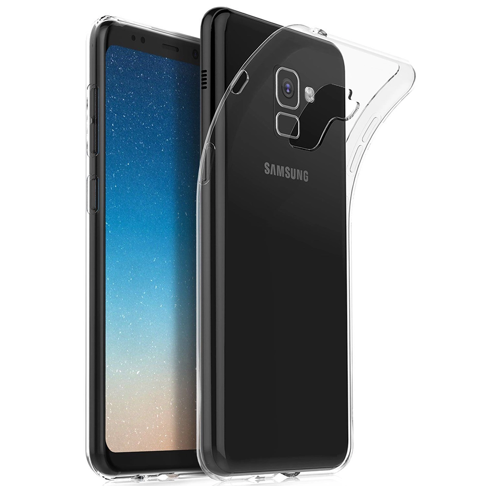 Husa Capac Spate Ultra Slim Transparent SAMSUNG Galaxy A8 Plus (2018)
