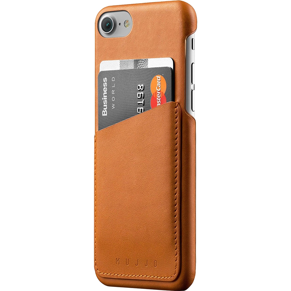 Husa Capac Spate Wallet Piele Maro Apple iPhone 7, iPhone 8