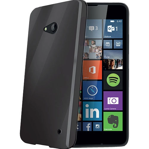 Husa Capac spate Negru Microsoft Lumia 640
