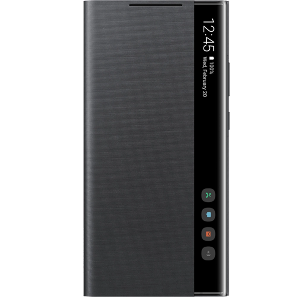 Husa Agenda Clear View Negru SAMSUNG Galaxy Note 20