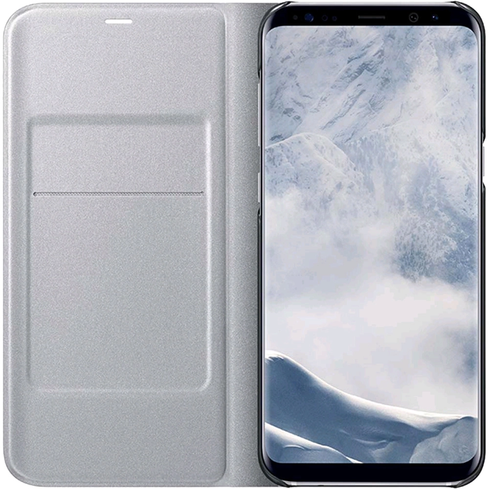 Husa Agenda Led View Argintiu SAMSUNG Galaxy S8 Plus