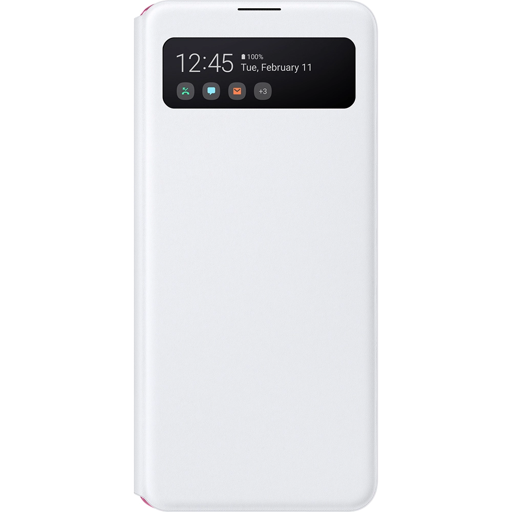 Husa Agenda S-View Wallet Alb SAMSUNG Galaxy A41