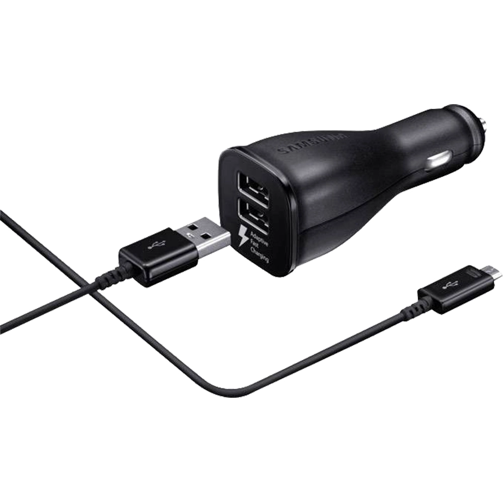 Incarcator Auto Dual USB Type C, Fast Charger, 2A Alb